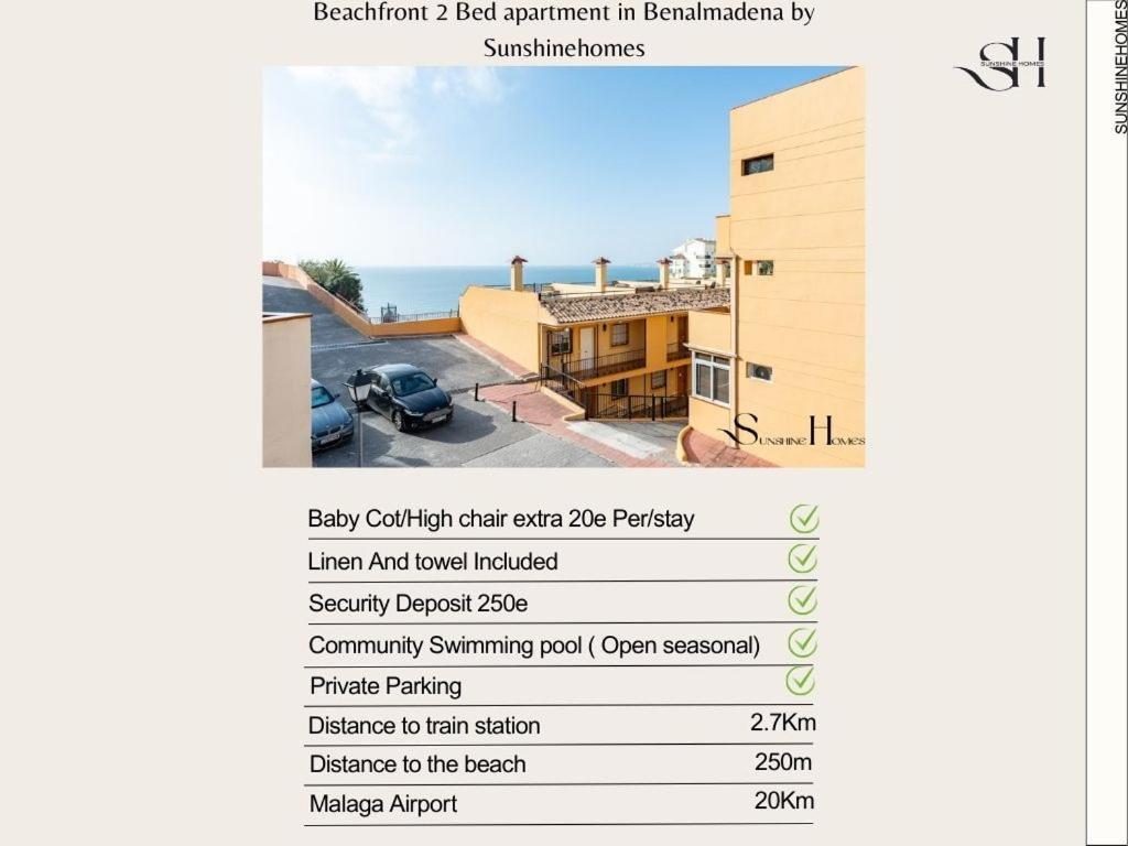 Beachside Retreat With Private Terrace Benalmadena Luaran gambar